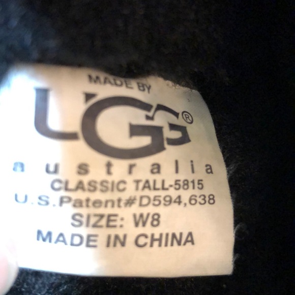 Ugg Classic Tall -5815 Fold Over Boot - Picture 6 of 7